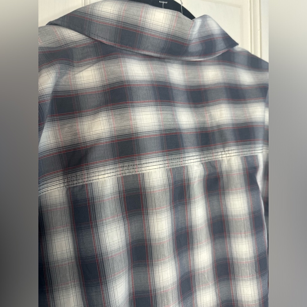 Carhartt NWT Men’s Force Relaxed Fit Short Sleeve Button Front Plaid Shirt - Picture 12 of 14
